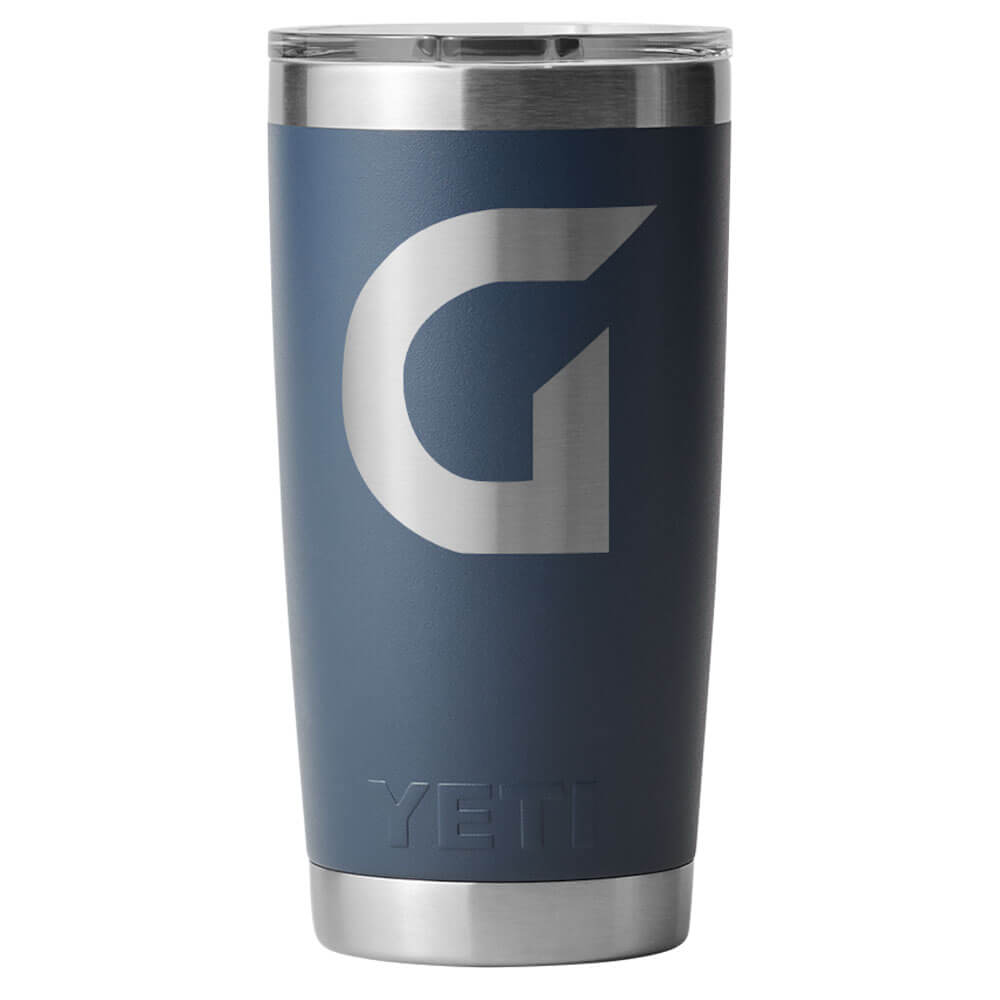 YETI Rambler 20 oz Tumbler with Magslider Lid (with 'G' logo)