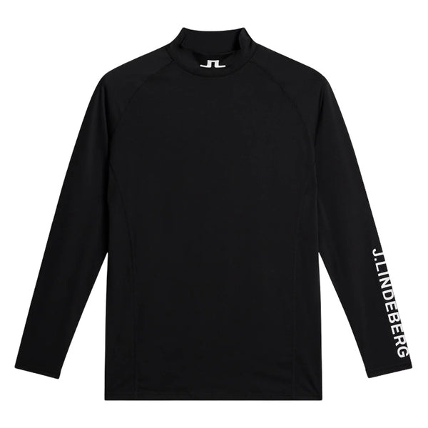J.Lindeberg Aello Soft Compression Golf Baselayer Black - SS25 Men
