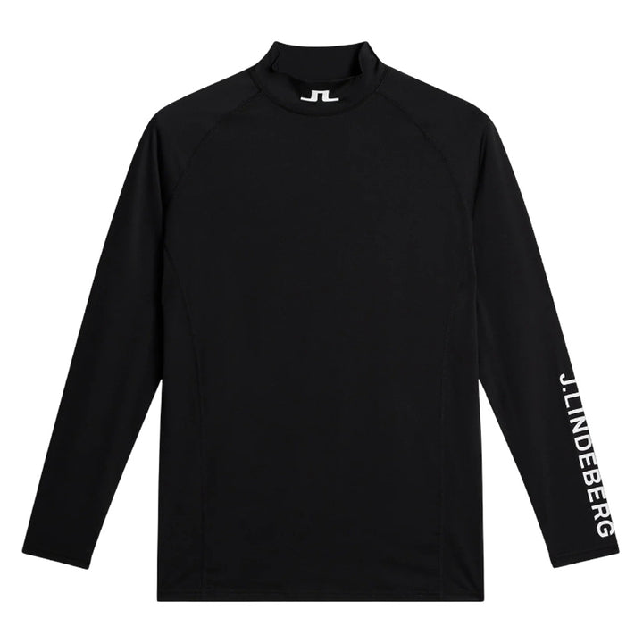 J.Lindeberg Aello Soft Compression Golf Baselayer Black - SS25 Men