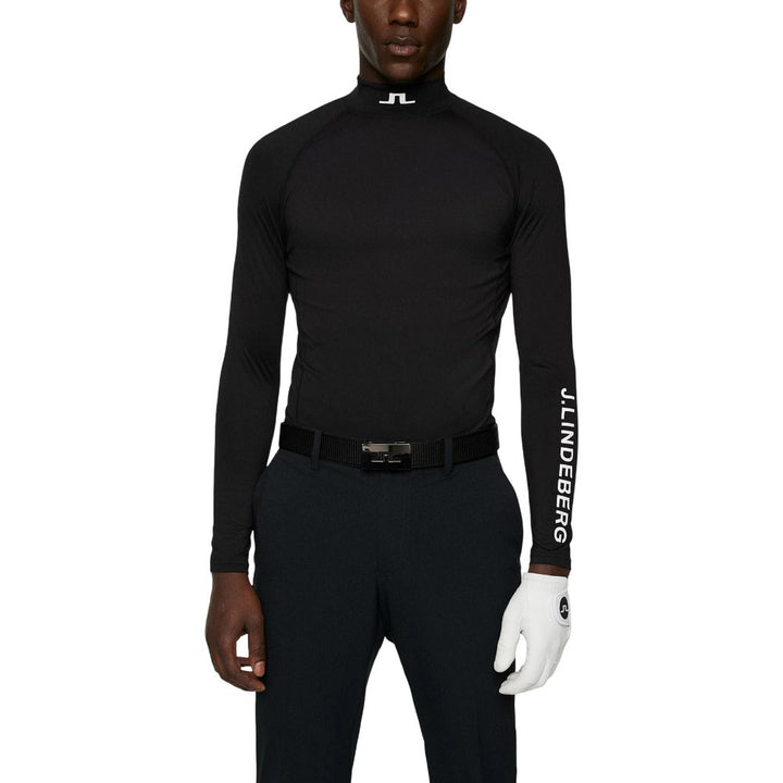 J.Lindeberg Aello Soft Compression Golf Baselayer Black - SS25 Men