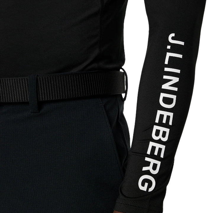 J.Lindeberg Aello Soft Compression Golf Baselayer Black - SS25 Men