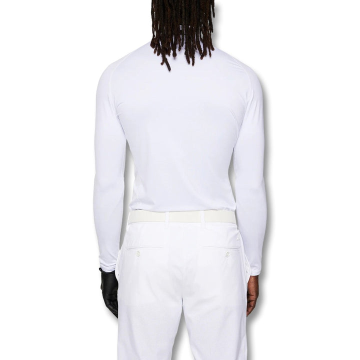 J.Lindeberg Aello Soft Compression Golf Baselayer White - SS25 Men