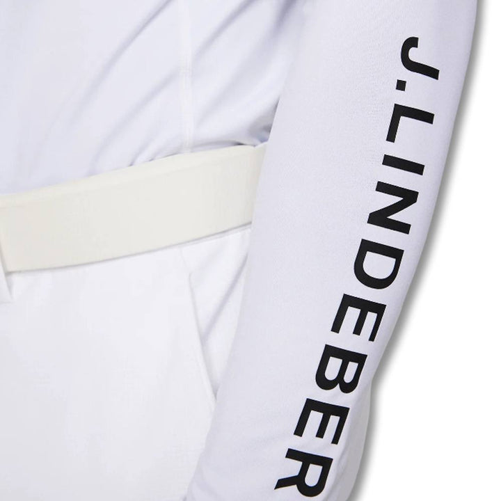 J.Lindeberg Aello Soft Compression Golf Baselayer White - SS25 Men
