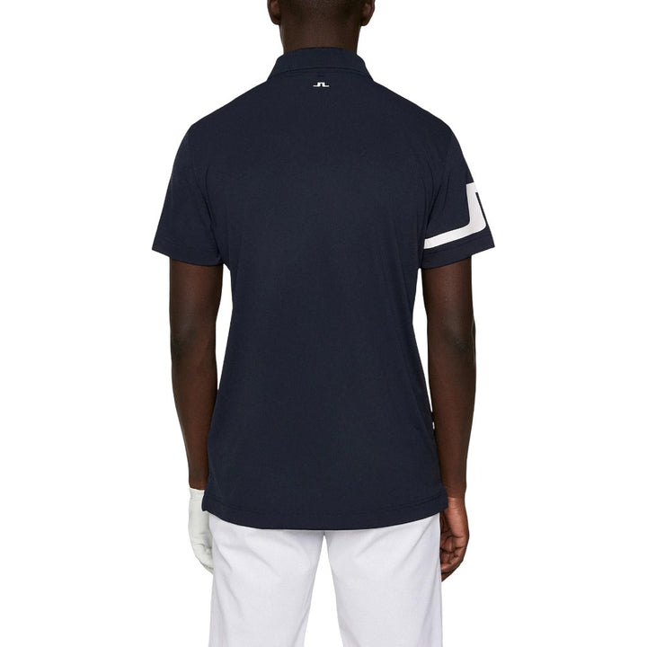 J.Lindeberg Heath Regular Fit Golf Polo JL Navy - SS25 Men