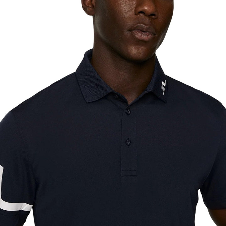 J.Lindeberg Heath Regular Fit Golf Polo JL Navy - SS25 Men