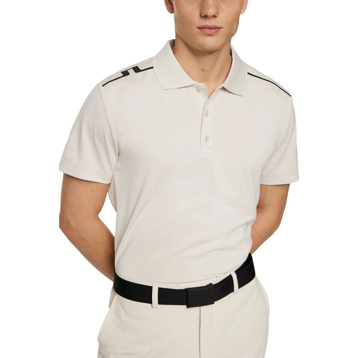 J.Lindeberg Lionel Golf Polo Moonbeam - SH25 Men