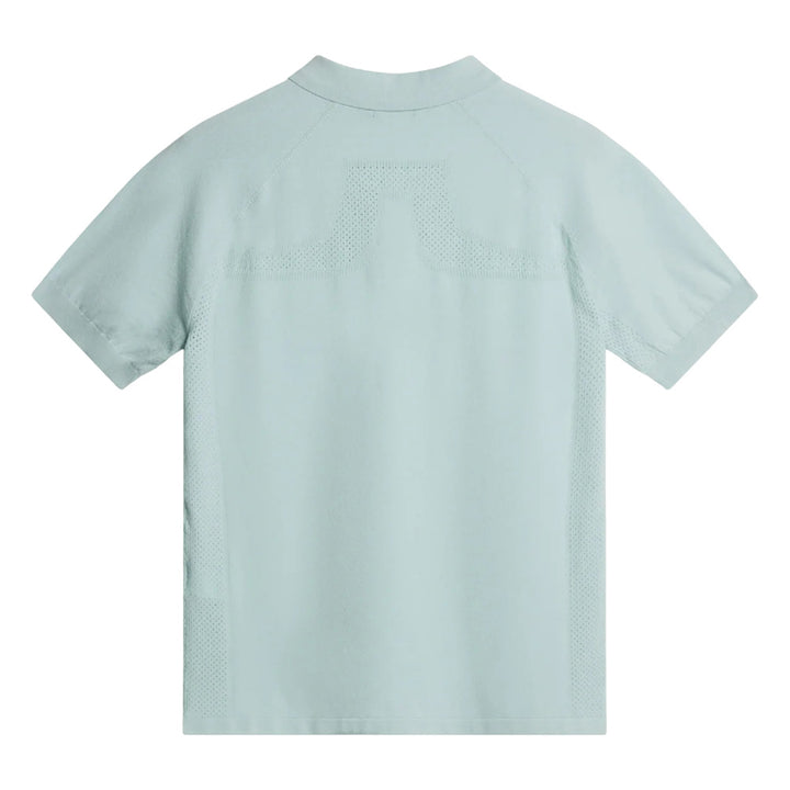 J.Lindeberg Martines Knitted Golf Polo Winter Sky - SH25 Men