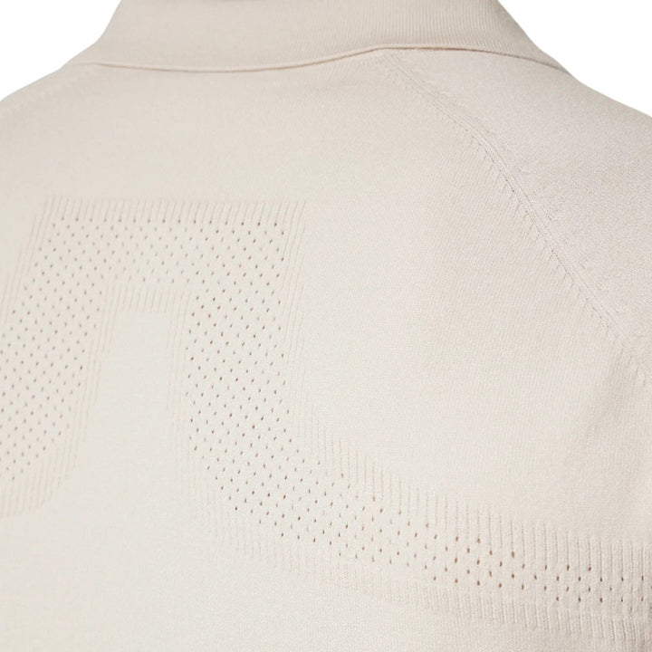 J.Lindeberg Martines Knitted Golf Polo Moonbeam - SH25 Men