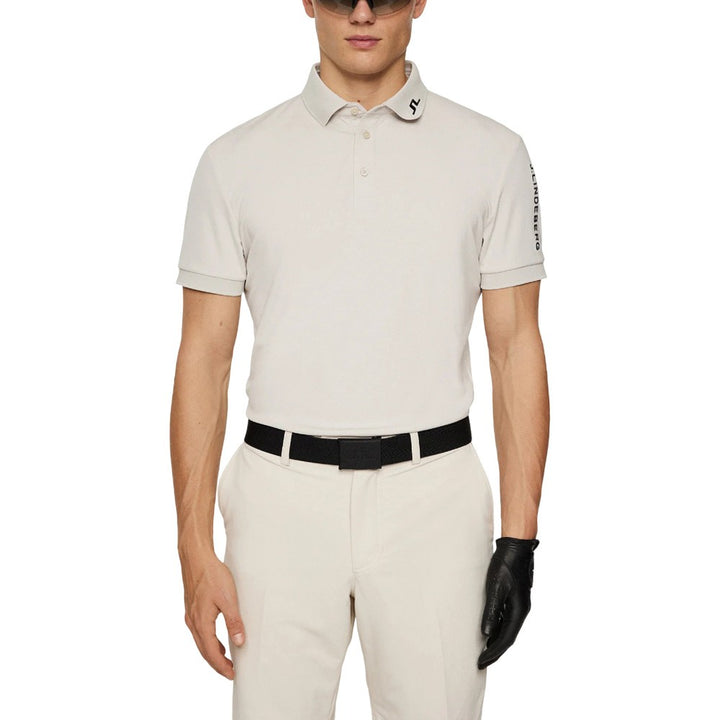 J.Lindeberg Tour Tech Golf Polo Moonbeam - SH25 Men