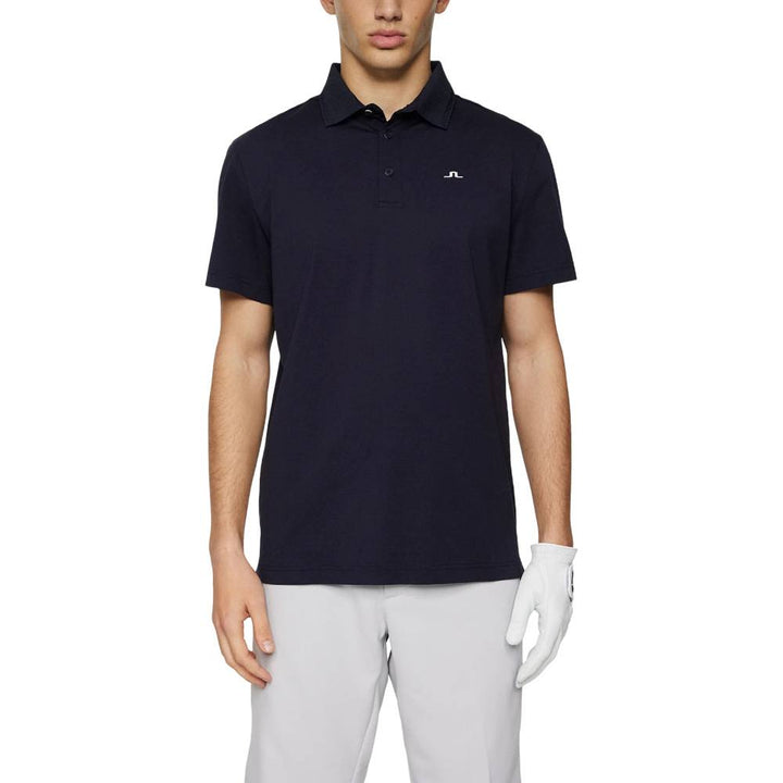 J.Lindeberg Bridger Golf Polo JL Navy - SS25 Men