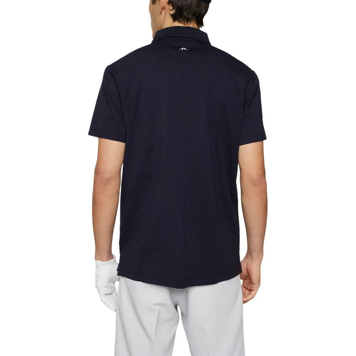 J.Lindeberg Bridger Golf Polo JL Navy - SS25 Men
