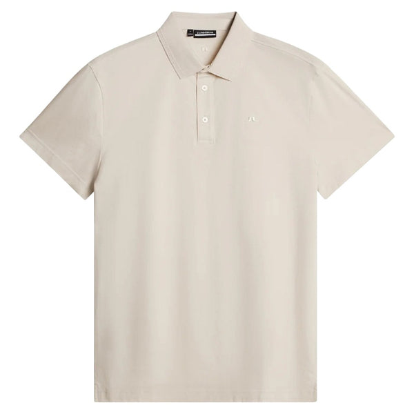 J.Lindeberg Bridger Golf Polo Moonbeam - SS25 Men