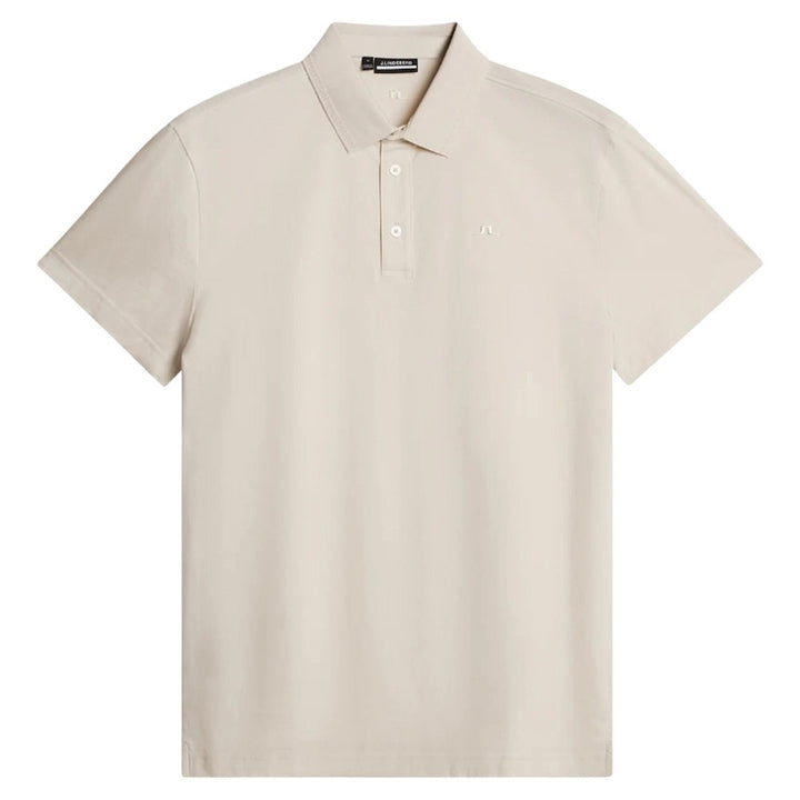 J.Lindeberg Bridger Golf Polo Moonbeam - SS25 Men
