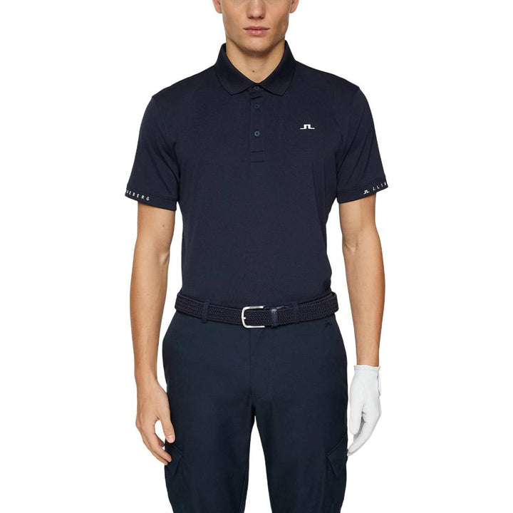 J.Lindeberg Guy Golf Polo JL Navy - SS25 Men