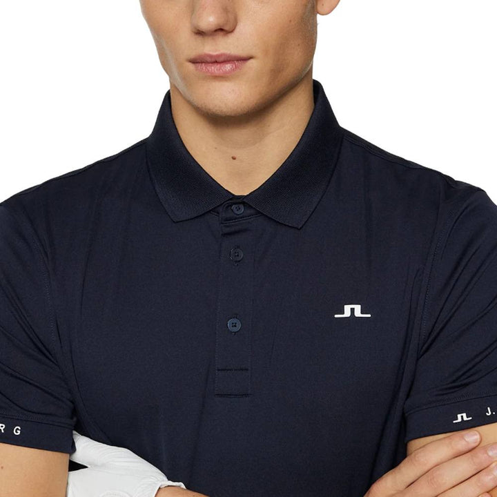 J.Lindeberg Guy Golf Polo JL Navy - SS25 Men