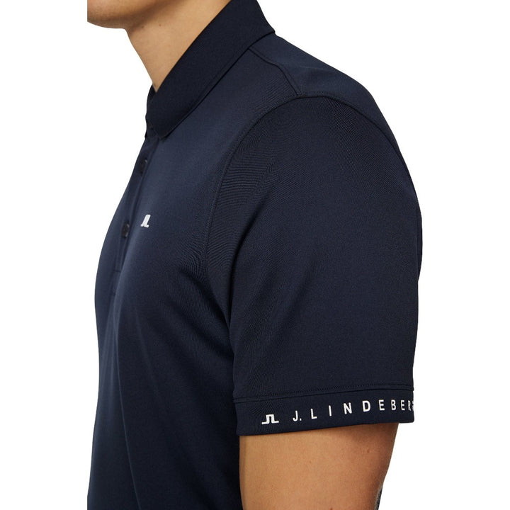 J.Lindeberg Guy Golf Polo JL Navy - SS25 Men