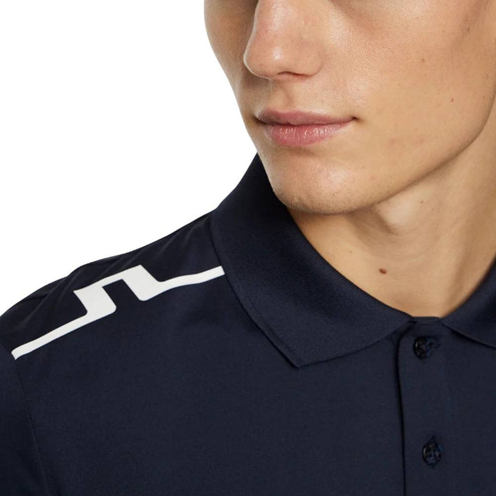 J.Lindeberg Lionel Golf Polo JL Navy - SS25 Men