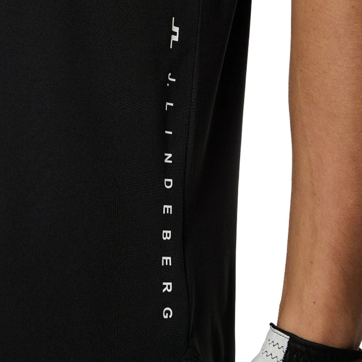J.Lindeberg Lionel Golf Polo Black - SS25 Men