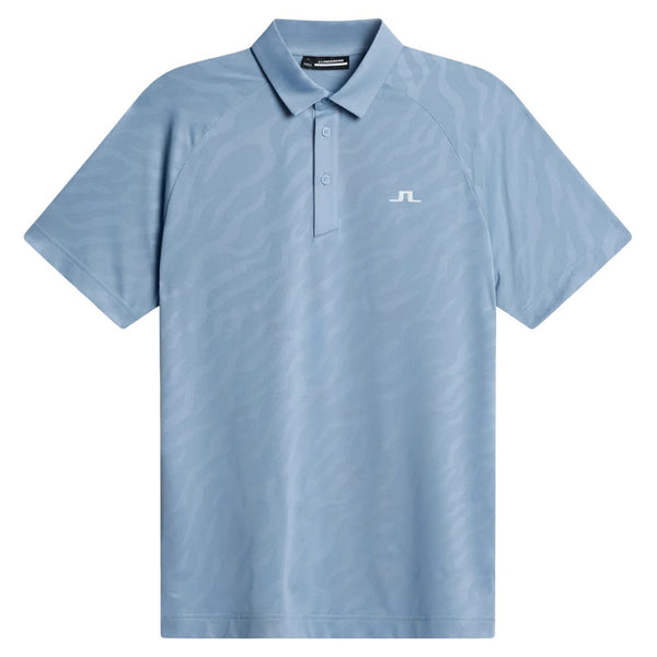 J.Lindeberg Wilhelm Golf Polo Rain Washed - SS25 Men