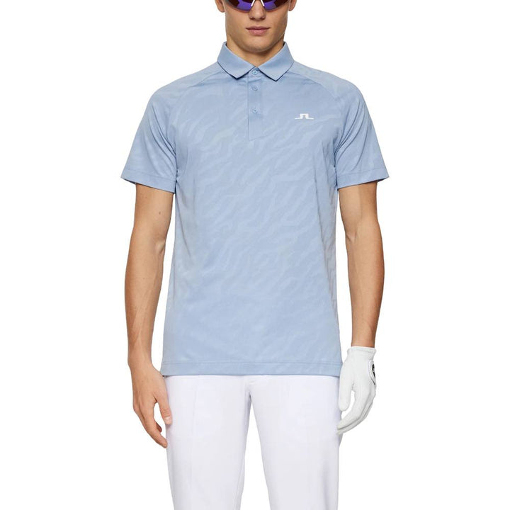 J.Lindeberg Wilhelm Golf Polo Rain Washed - SS25 Men