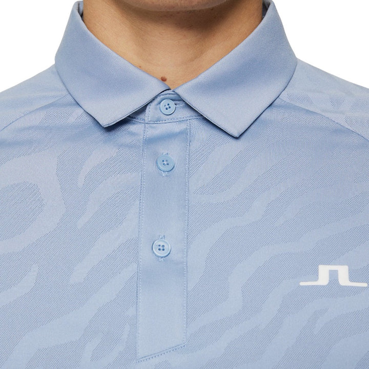 J.Lindeberg Wilhelm Golf Polo Rain Washed - SS25 Men
