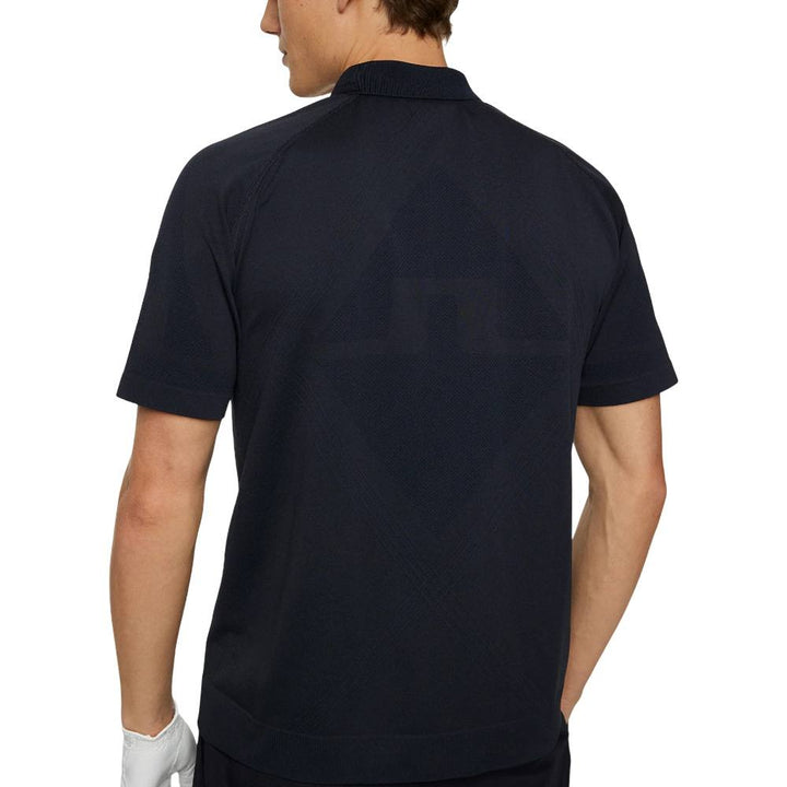 J.Lindeberg Sanny Seamless Golf Polo JL Navy - SS25 Men