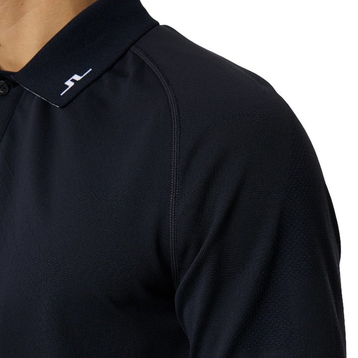 J.Lindeberg Sanny Seamless Golf Polo JL Navy - SS25 Men