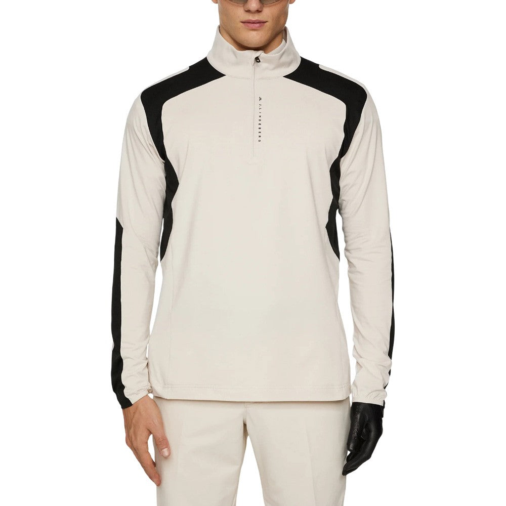 J.LINDEBERG グレー系カモフラージュジャケット XL Clide Quarter Zip Mid Layer / White – J.Lindeberg