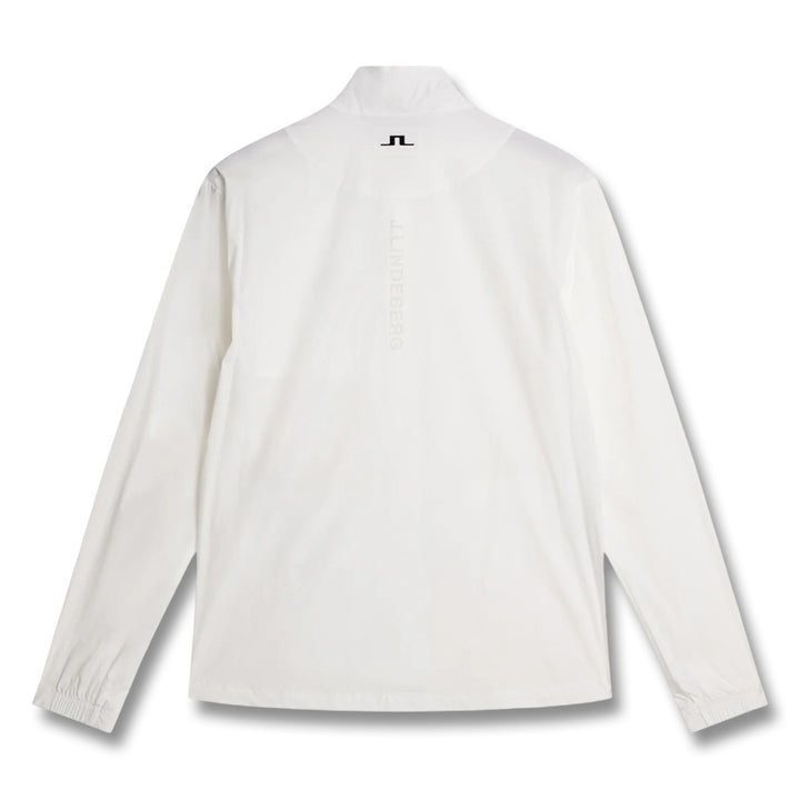 J.Lindeberg Ash Light Packable Golf Jacket White - SS25 Men