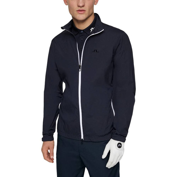 J.Lindeberg Ash Light Packable Golf Jacket JL Navy - SS25 Men