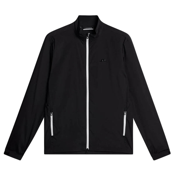 J.Lindeberg Ash Light Packable Golf Jacket Black - SS25 Men