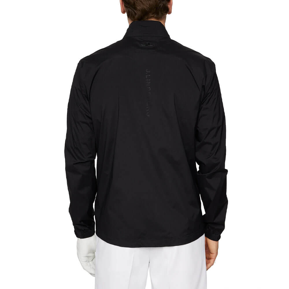 J.Lindeberg Ash Light Packable Golf Jacket Black - SS25 Men – Golfio
