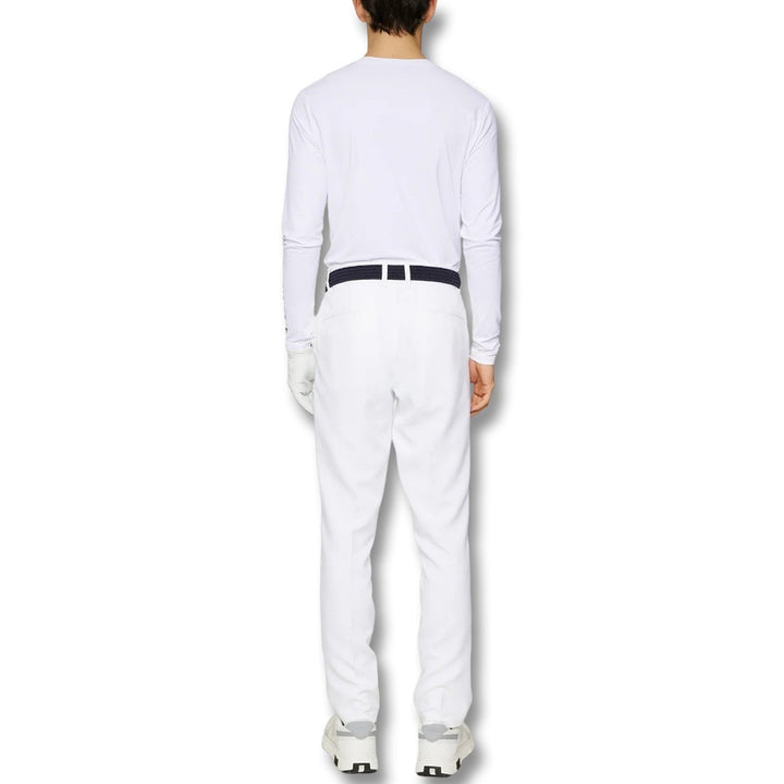 J.Lindeberg Heath Golf Pants White - SS25 Men