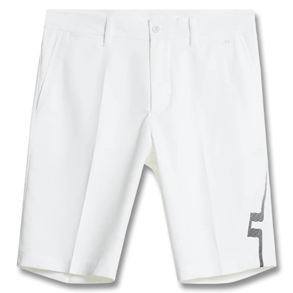 J.Lindeberg Heath Golf Shorts White - SS25 Men – Golfio