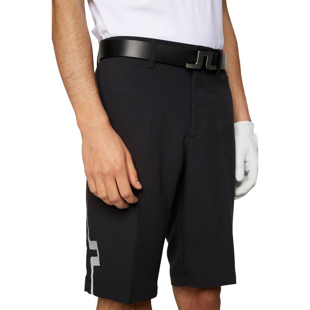 J.Lindeberg Heath Golf Shorts Black - SS25 Men – Golfio