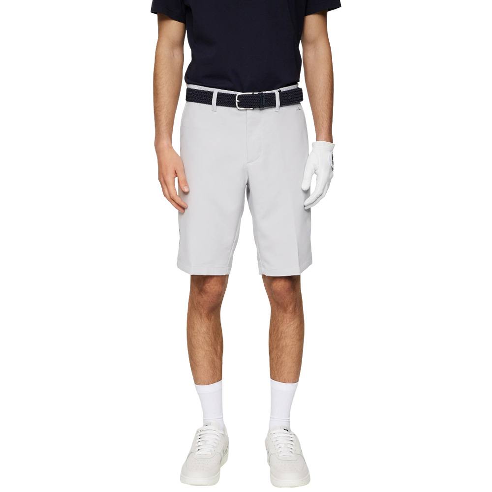 J.Lindeberg Heath Golf Shorts Light Grey Melange - SS25 Men – Golfio