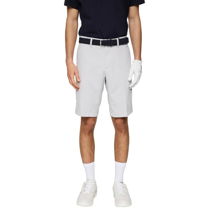 J.Lindeberg Heath Golf Shorts Light Grey Melange - SS25 Men