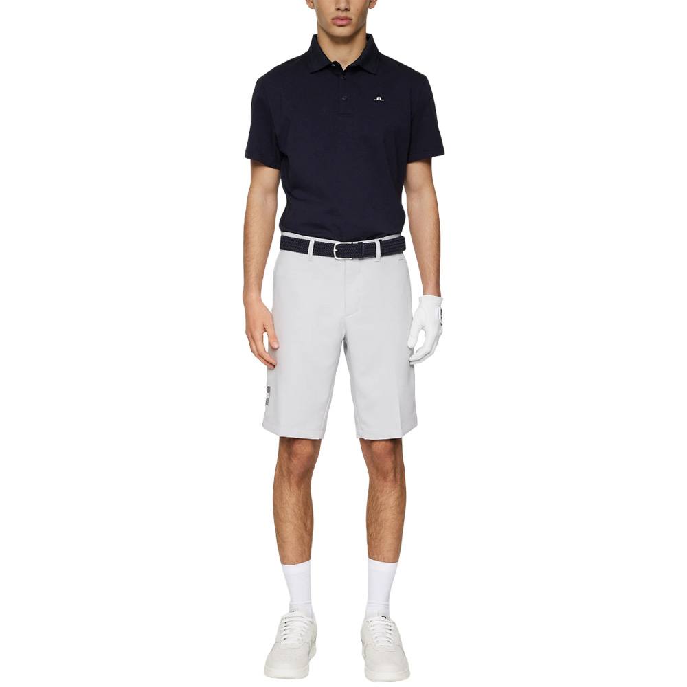 J.Lindeberg Heath Golf Shorts Light Grey Melange - SS25 Men – Golfio