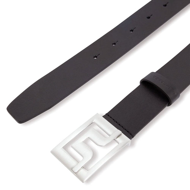 J.Lindeberg Slater Pro Leather Golf Belt Black - SS25 Men