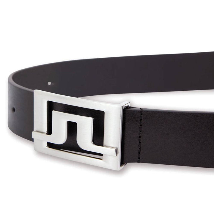 J.Lindeberg Slater Pro Leather Golf Belt Black - SS25 Men