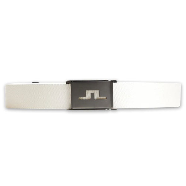 J.Lindeberg Roy Golf Belt White - SS25 Men
