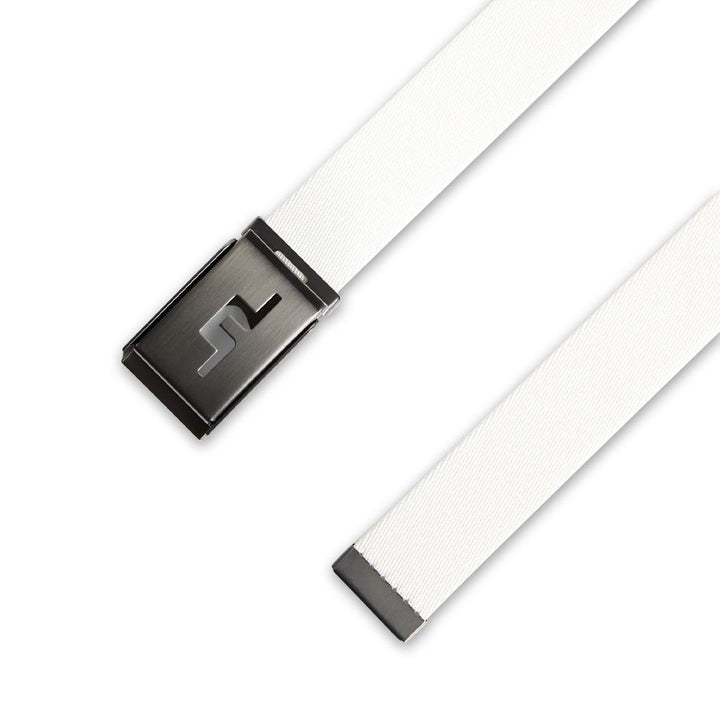 J.Lindeberg Roy Golf Belt White - SS25 Men