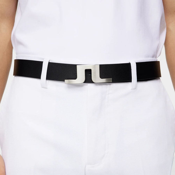 J.Lindeberg Bridger Golf Belt Black - SS25 Men