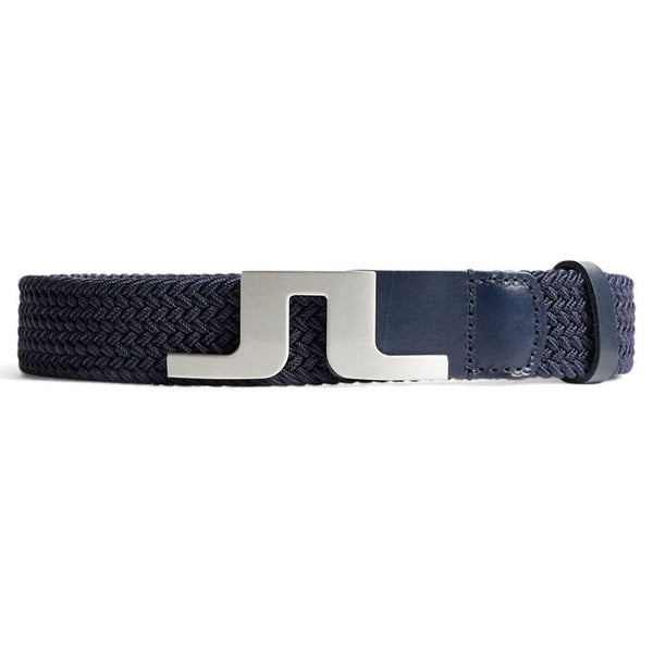 J.Lindeberg Berry Elastic Golf Belt JL Navy - SS25 Men