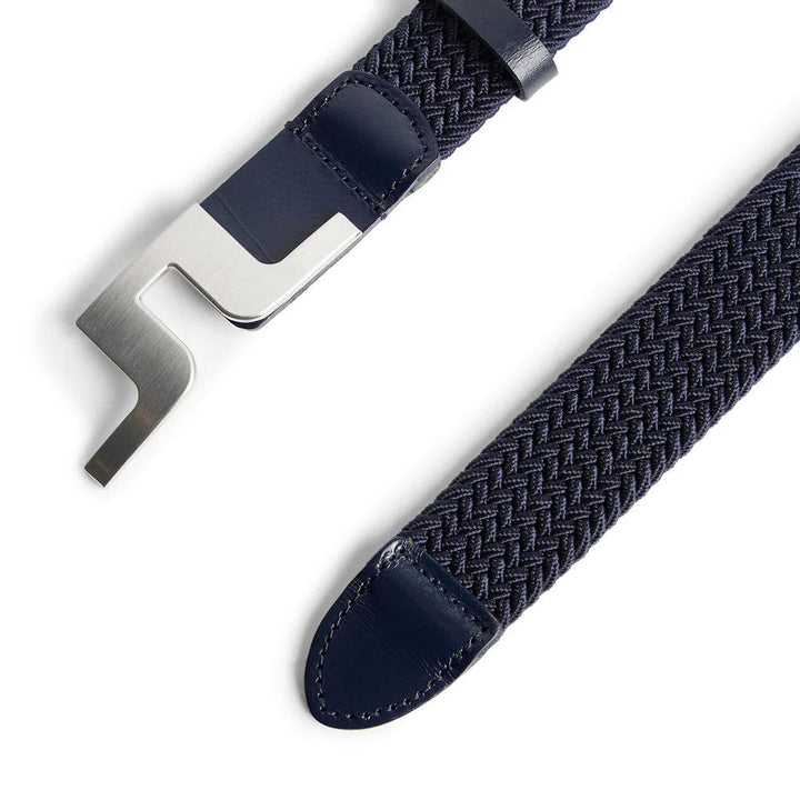J.Lindeberg Berry Elastic Golf Belt JL Navy - SS25 Men