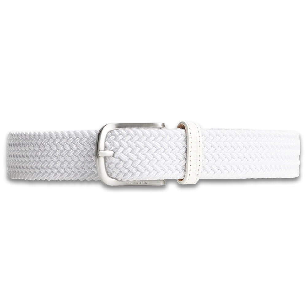 J.Lindeberg Bernhard Golf Belt White - SS25 Men