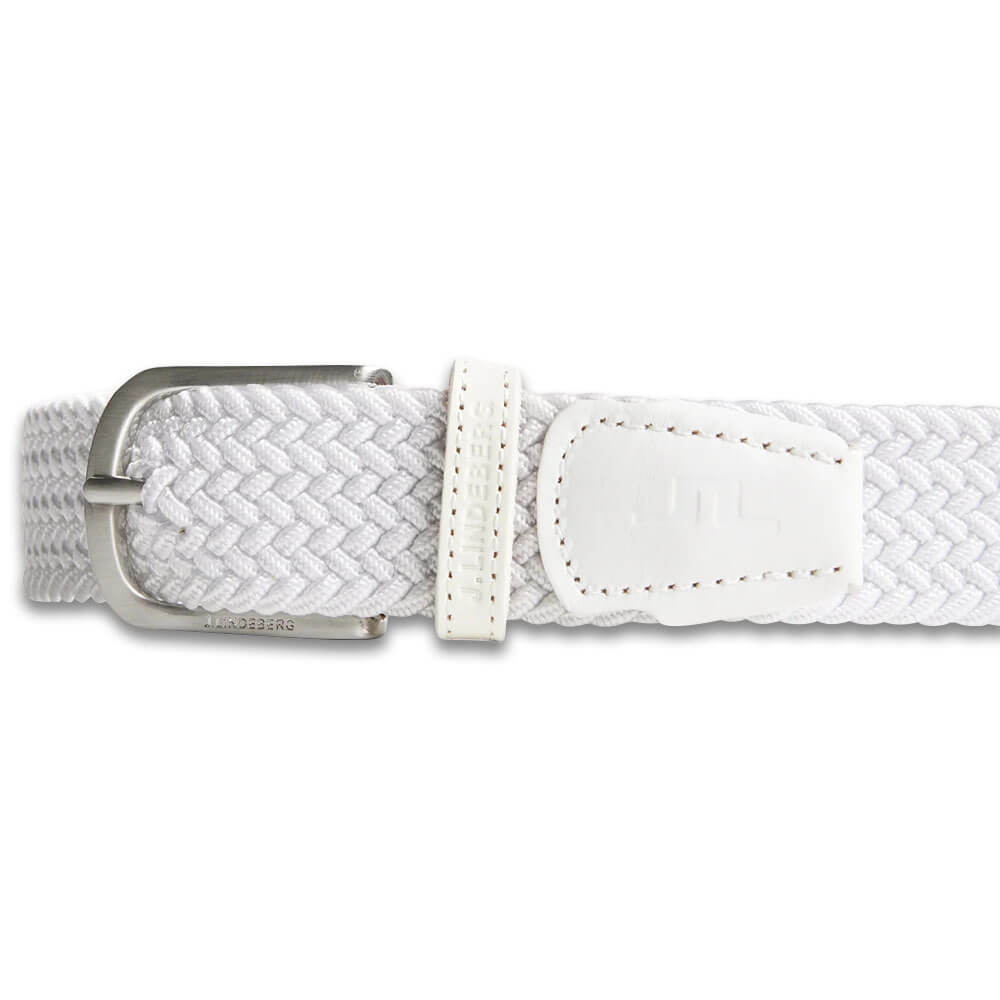 J.Lindeberg Bernhard Golf Belt White - SS25 Men