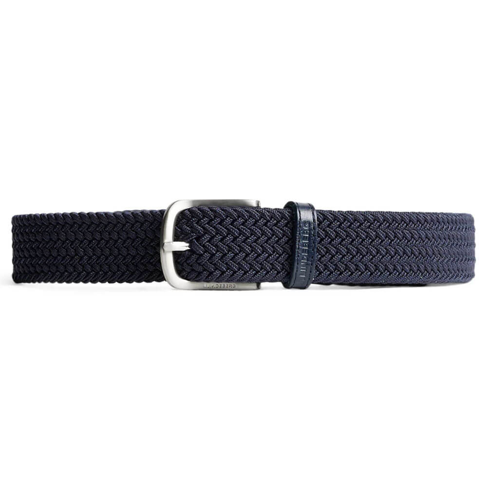 J.Lindeberg Bernhard Golf Belt JL Navy - SS25 Men