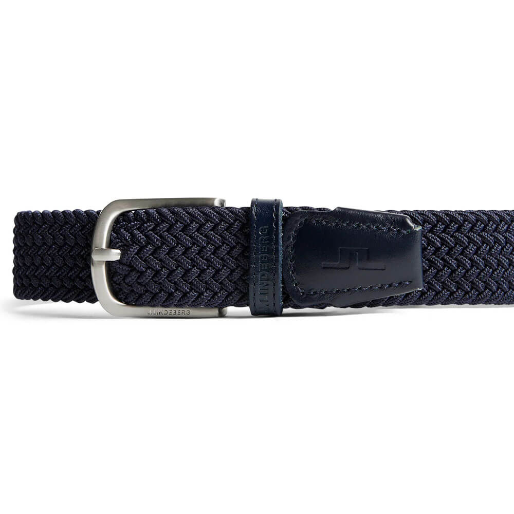 J.Lindeberg Bernhard Golf Belt JL Navy - SS25 Men