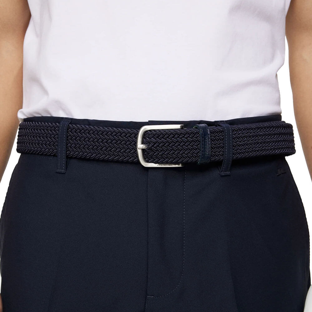 J.Lindeberg Bernhard Golf Belt JL Navy - SS25 Men
